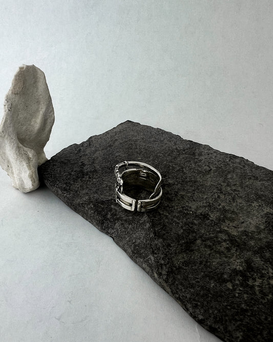 Three Row Bound Ring