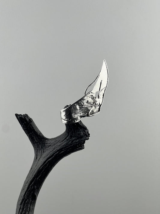 Double Finger Winged Ring