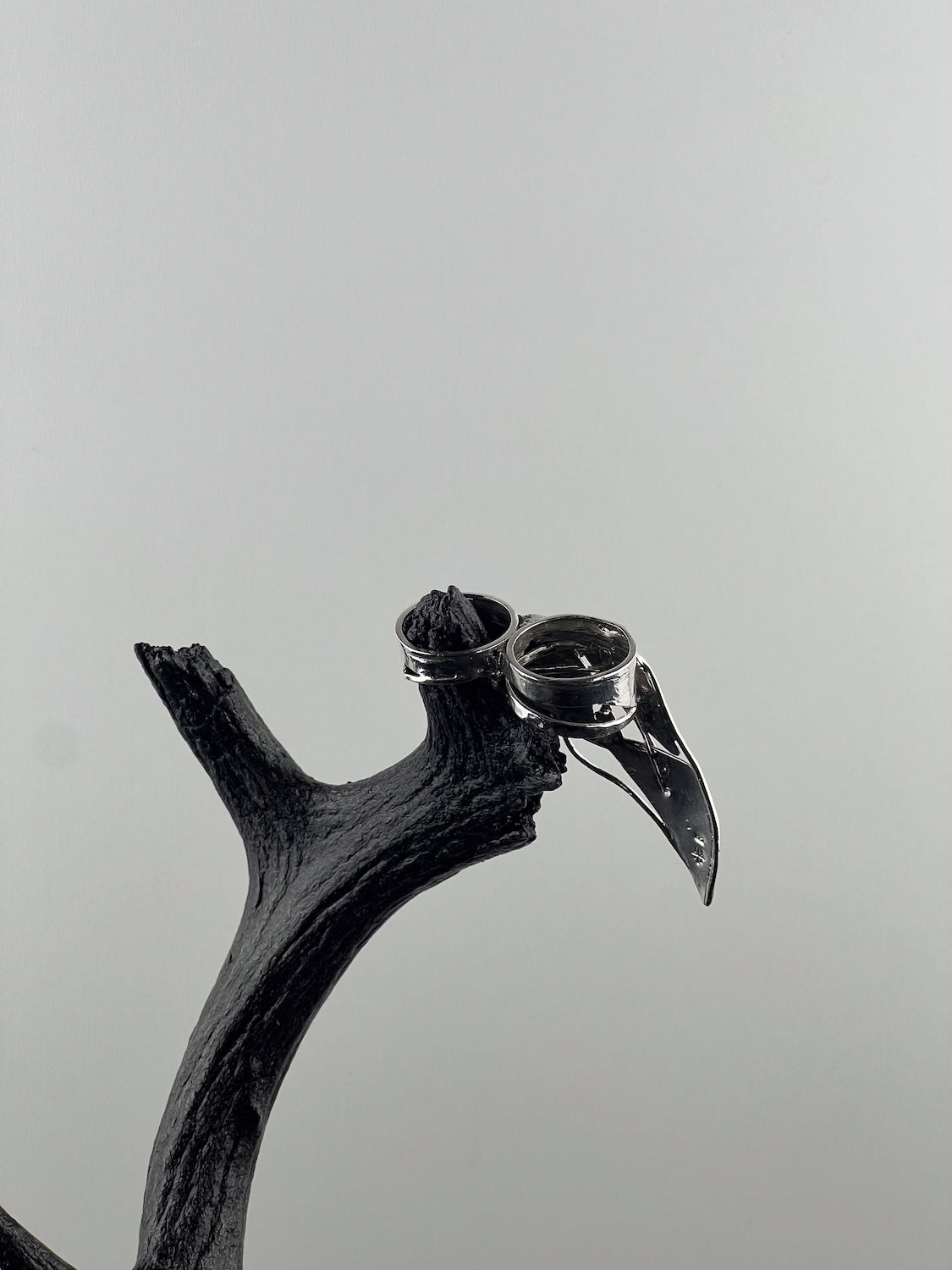 Double Finger Winged Ring