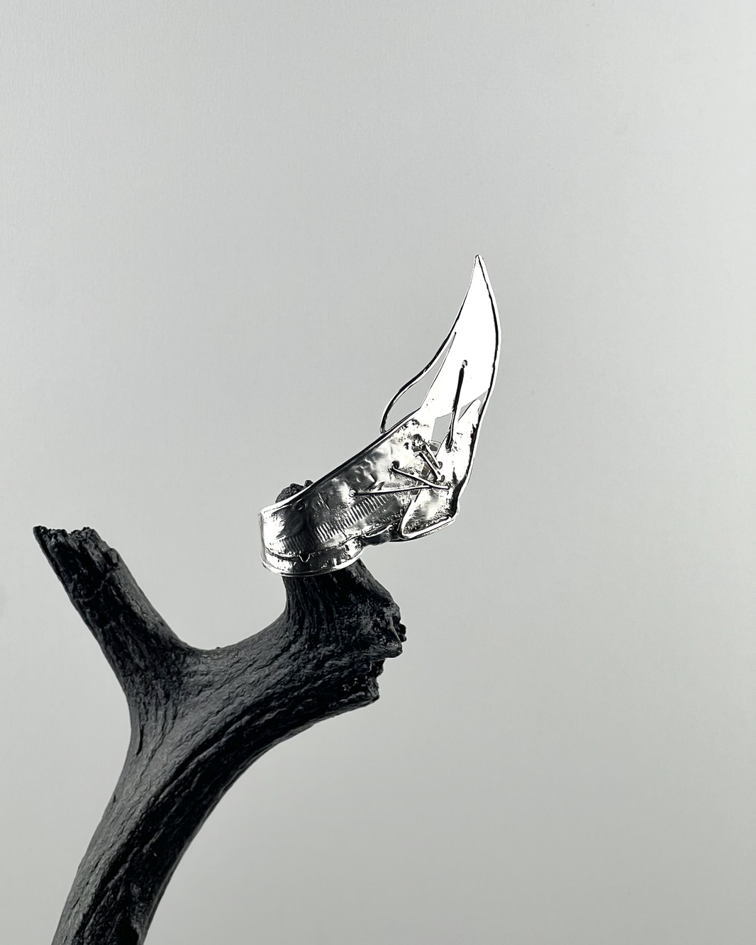 Double Finger Winged Ring